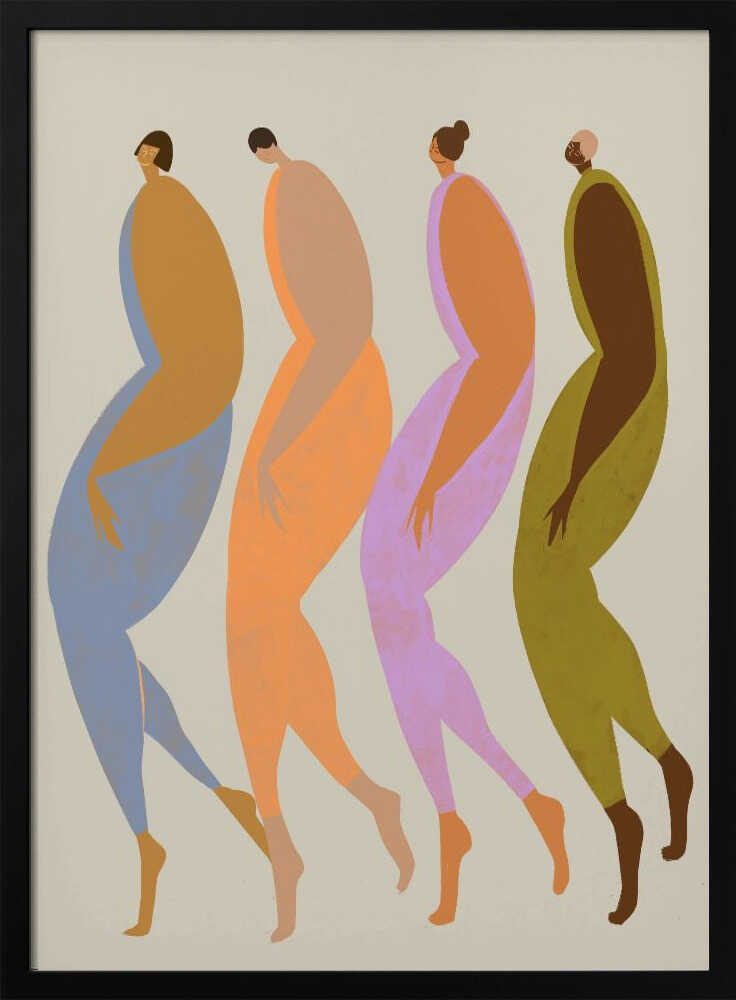 We The Giants Art Print UK — Portrait Vibrant Wall Art — Living Room — Wall It All Prints