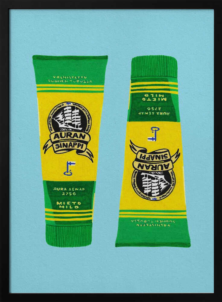 Classic Finnish Mustard Tubes