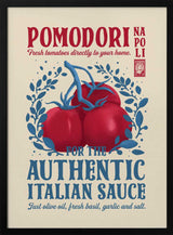 Vintage Italian Tomatoes Art Print UK — Food Vibrant Wall Art — Kitchen — Wall It All Prints