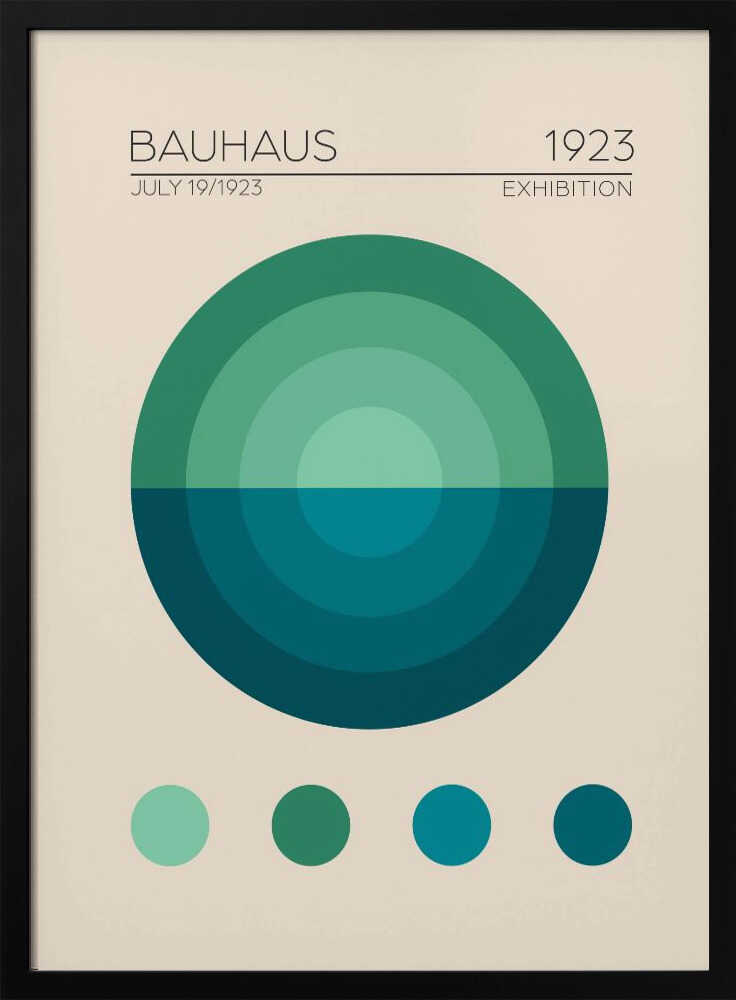 Geometric Harmony Art Print UK — Abstract Minimal Wall Art — Office — Wall It All Prints