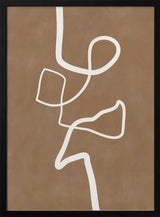 Abstract Flowing Line
