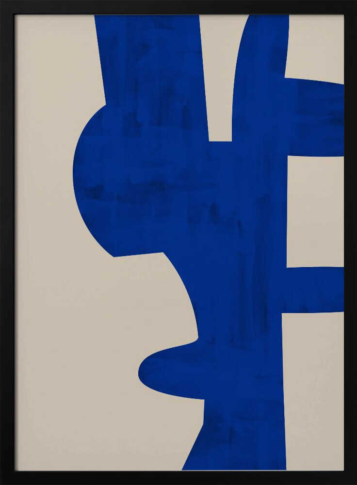 Organic Blue Shapes