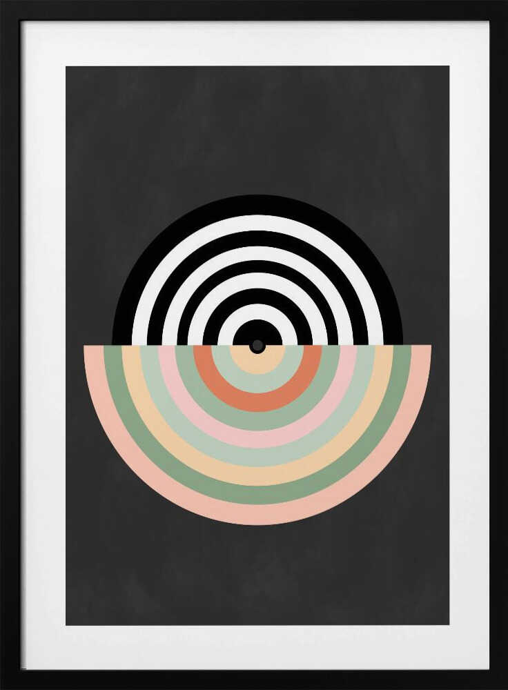 Colorful Geometric Arcs
