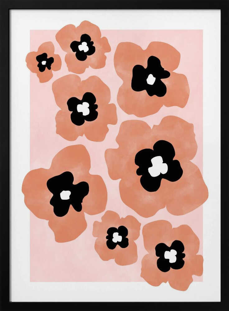 Soft Coral Poppies