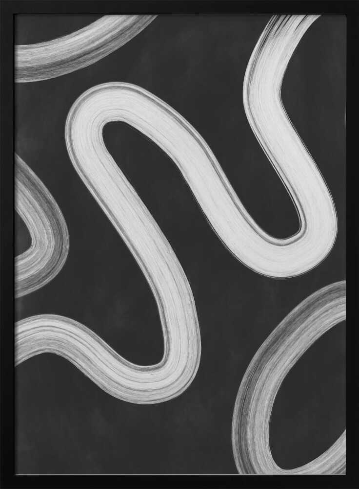 Wavy Lines Abstract