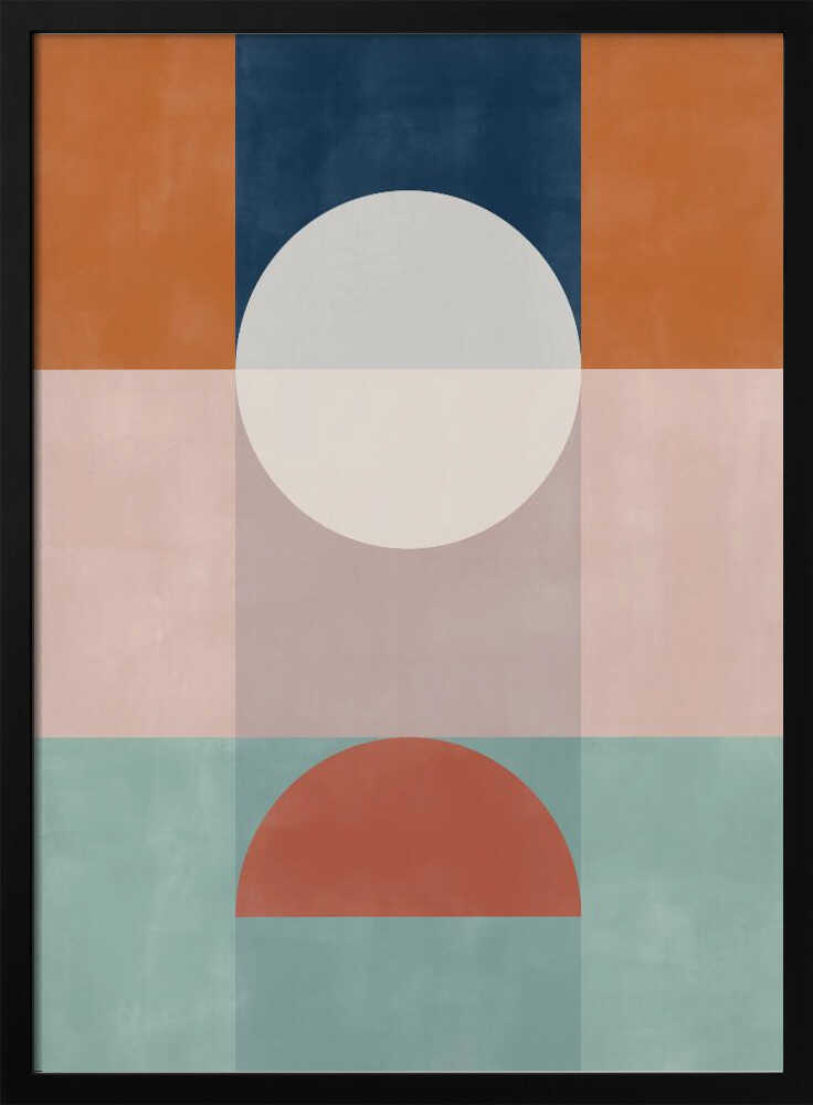 Geometric Color Block