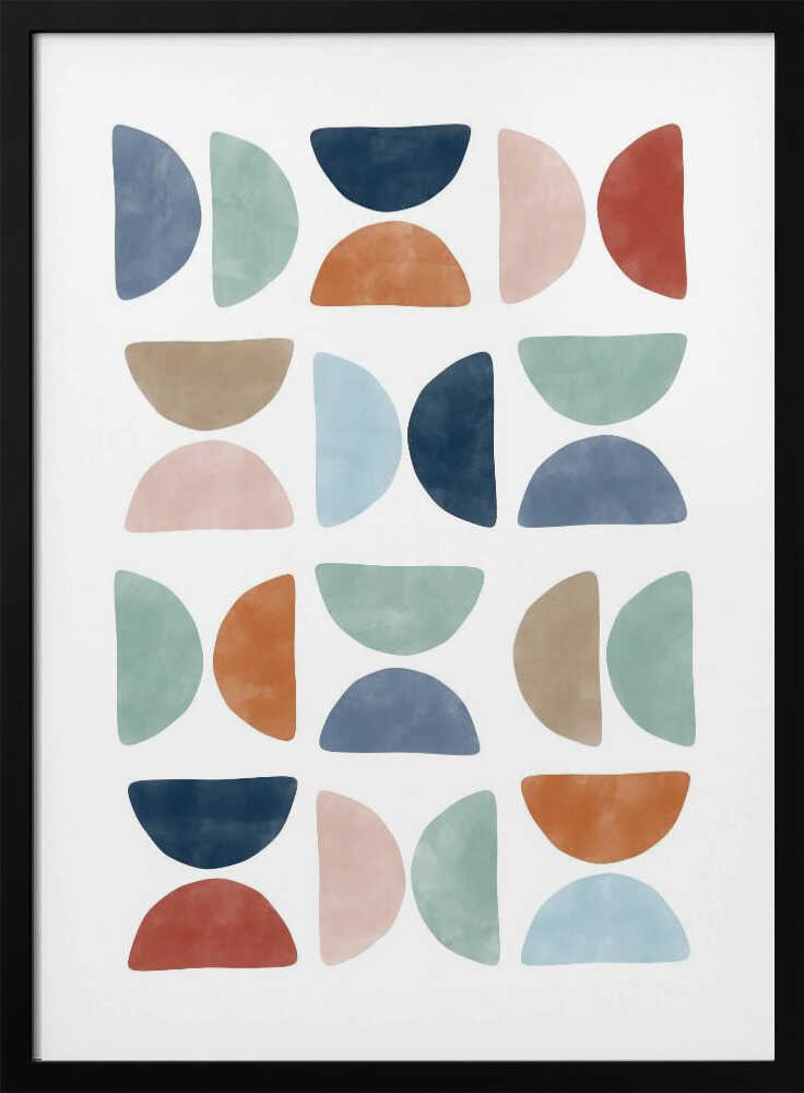 Muted Geometric Shapes