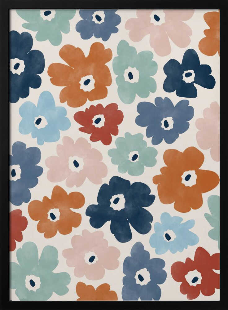 Joyful Watercolor Blooms