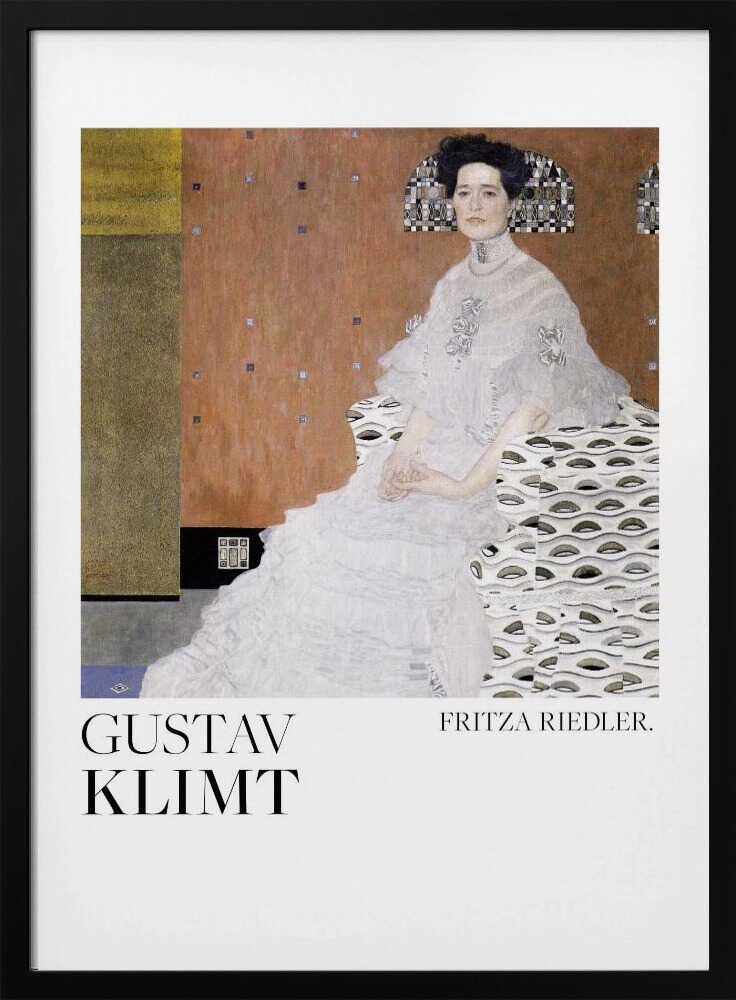 Bildnis Fritza Riedler (1906) Poster
