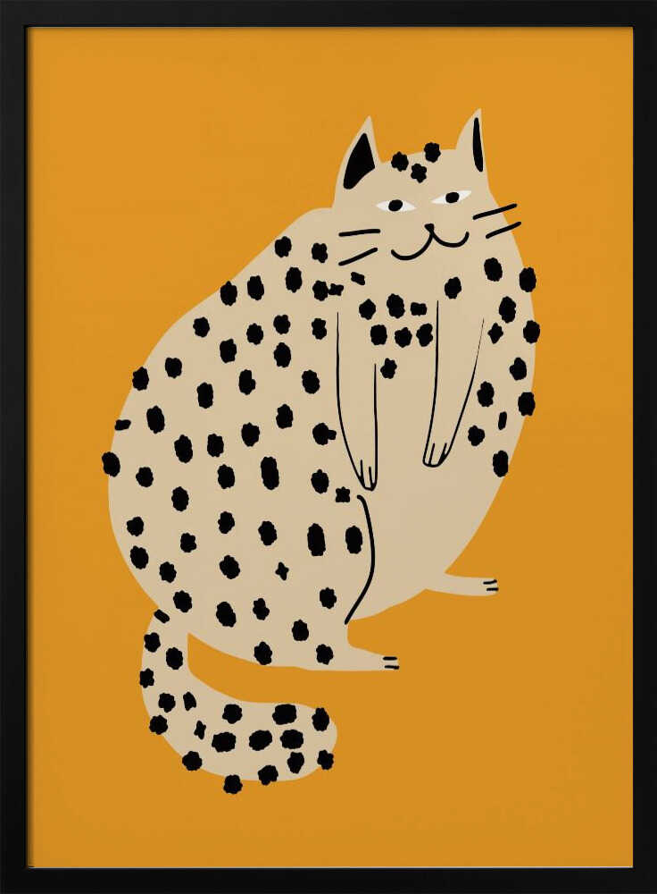Happy Spotted Cat