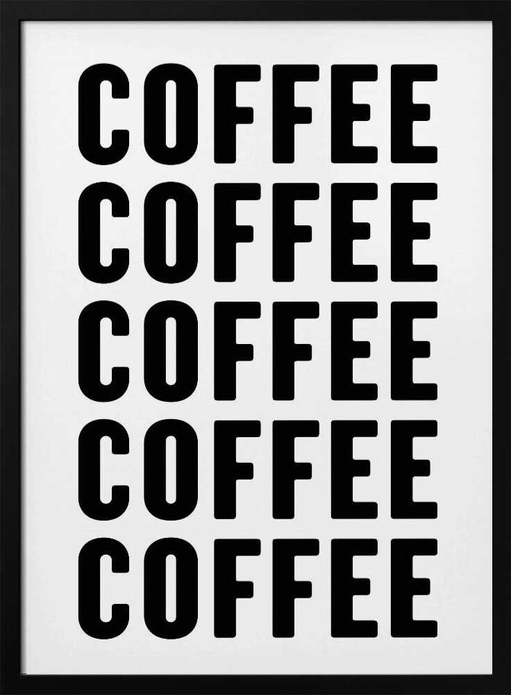 Endless Brew Joy Art Print UK — Abstract Vibrant Wall Art — Kitchen — Wall It All Prints