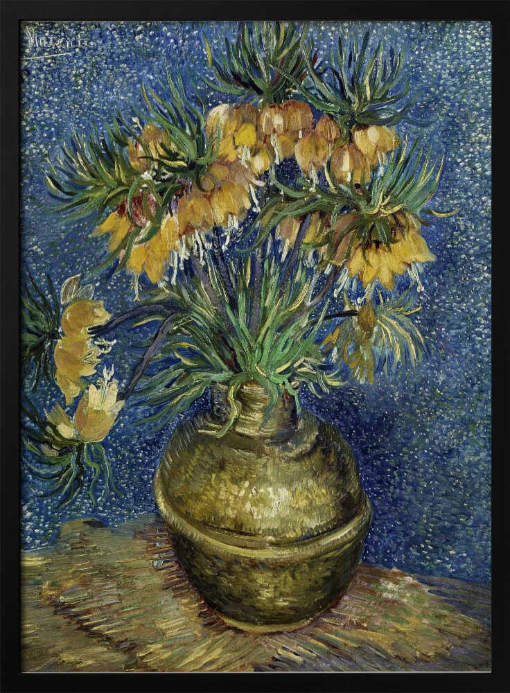 Vincent Van Gogh's Imperial Fritillaries In a Copper Vase (1887)