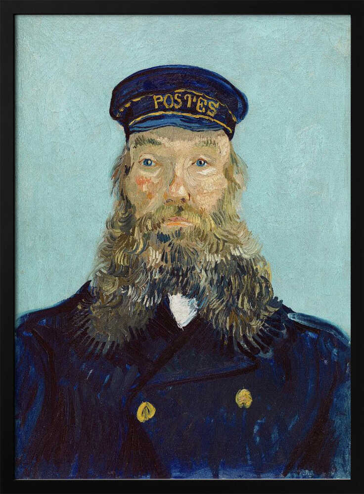 Vincent Van Gogh's Portrait of Postman Roulin (1888)
