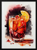 Refreshing Red Cocktail
