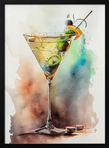 Vibrant Martini Painting