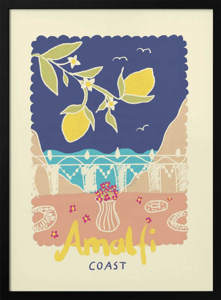 Amalfi Lemons Sea View