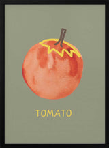 Fresh Watercolor Tomato