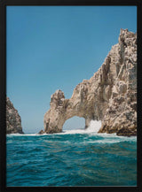 Waves Crashing Sea Arch Art Print UK — Portrait Fresh Wall Art — Living Room — Wall It All Prints
