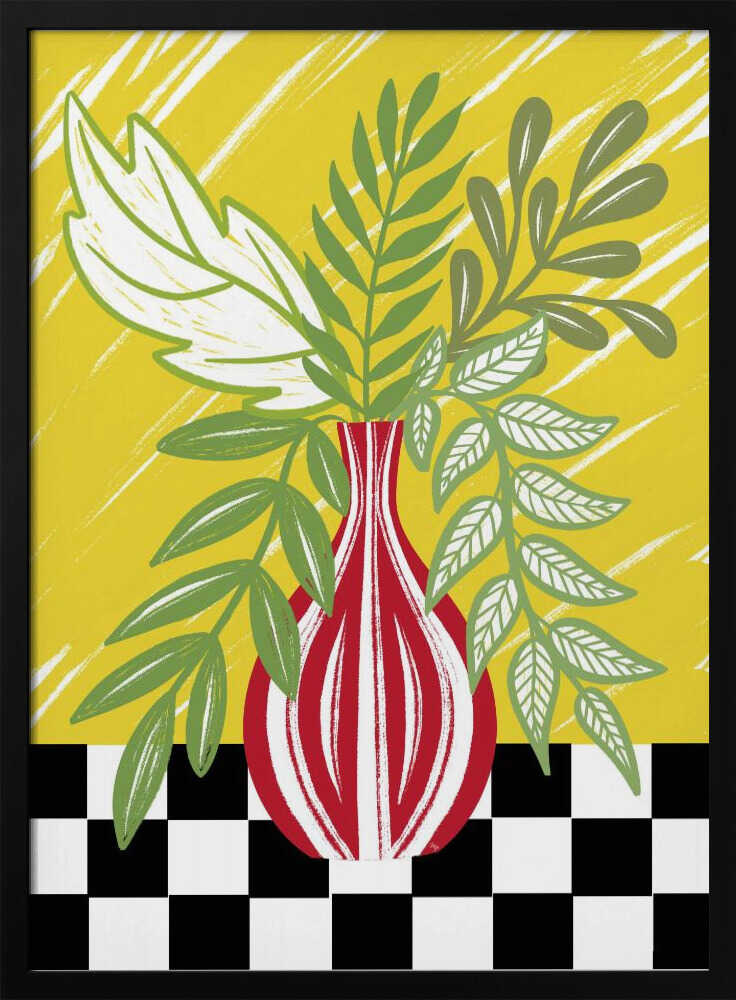 Vibrant Botanical Still Life Art Print UK — Botanical Vibrant Wall Art — Kitchen — Wall It All Prints