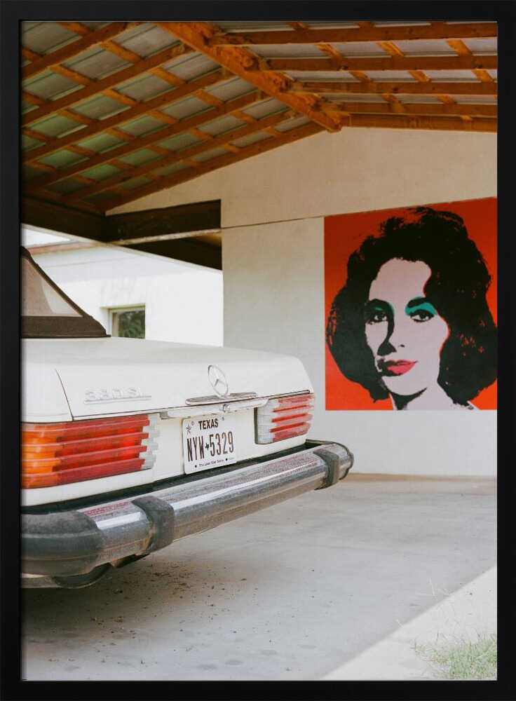 Classic Car Pop Art Art Print UK — Automotive Vibrant Wall Art — Living Room — Wall It All Prints