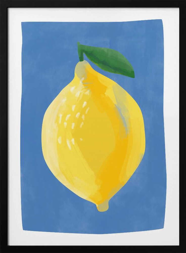 Bright Yellow Lemon