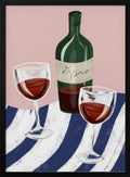 Red Wine Still Life