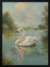 Vintage Swan Coquette