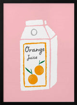 Cute Orange Juice Carton