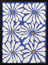 Bold Blue Daisies