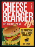 Cute Bear Burger