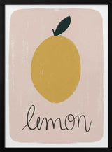 Yellow Lemon Drawing