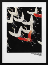 Furisode With a Myriad of Flying Cranes (1910–1920)   Japanese