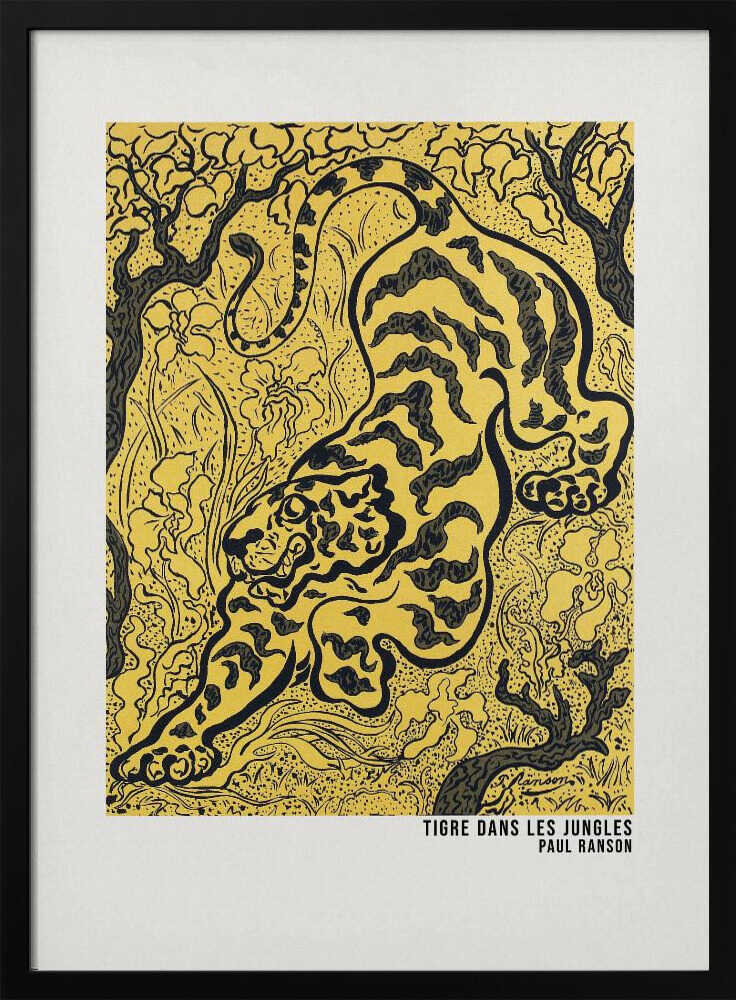 Tigre Dans Les Jungles Poster