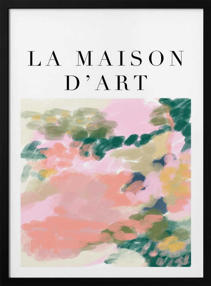 Dreamy Pastel Abstract Art Print UK — Abstract Vibrant Wall Art — Bedroom — Wall It All Prints