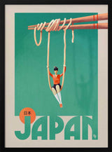 Japanese Noodle Swing Art Print UK — Japanese Minimal Wall Art — Kitchen — Wall It All Prints