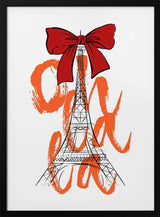 Eiffel Tower Red Bow Martina