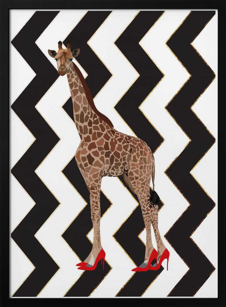 Giraffe Heels zigzag
