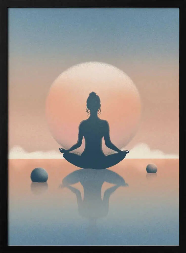 Serene Sunset Meditation Fadil Roze
