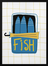 Blue Fish Tin