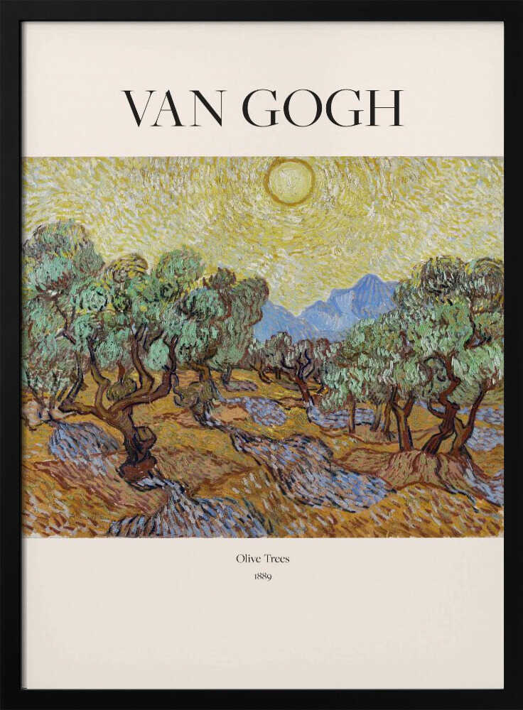 Olive Trees (1889)