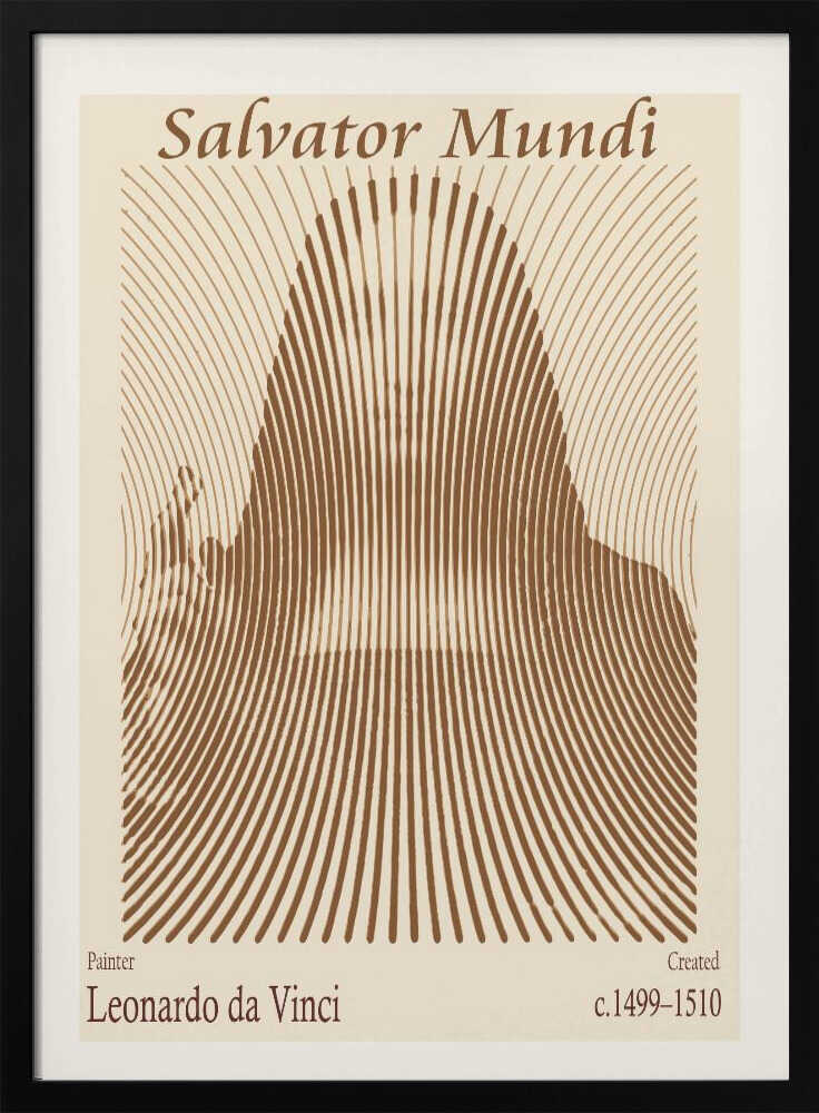 Abstract Jesus Silhouette Art Print UK — Abstract Minimal Wall Art — Office — Wall It All Prints