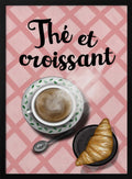 Warm Tea and Croissant