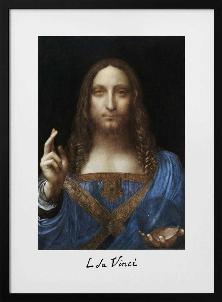 Salvator Mundi (circa 1500) Leonardo da Vinci