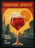 Campari Spritz Milan Sunset