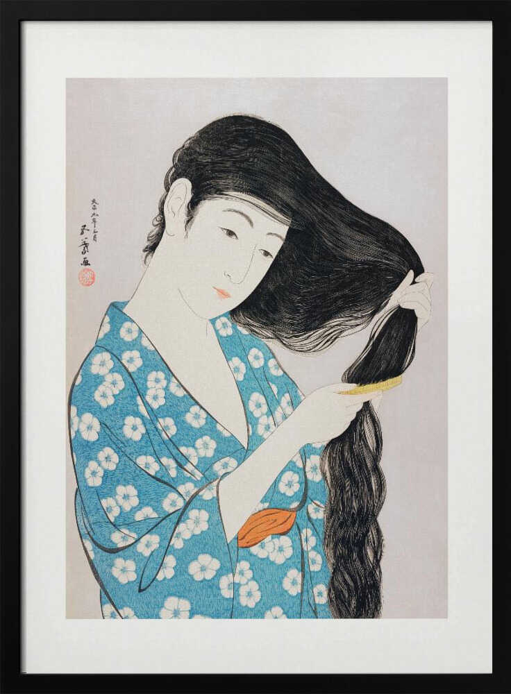 Woman Combing Her Hair (1920)