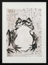 Japanese Frog (late 18th 19th Century) Art Print UK — Japanese Vibrant Wall Art — Living Room — Wall It All Prints
