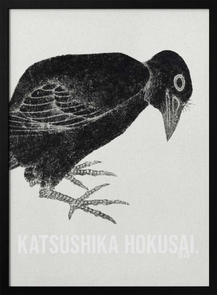 Katsushika Hokusai's Bird 1814