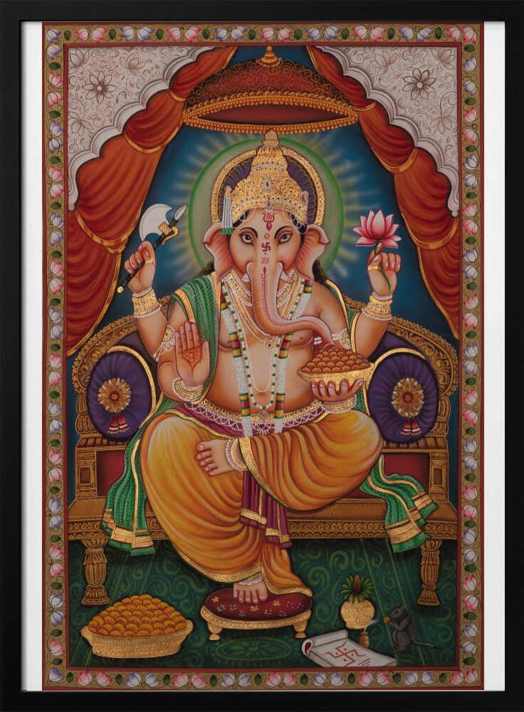 Lord Ganesha Enthroned IMAGINEERS STUDIO