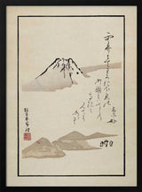 Fuji Art Print UK — Japanese Vibrant Wall Art — Living Room — Wall It All Prints