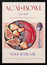 Vibrant Açaí Fruit Bowl Art Print UK — Food Vibrant Wall Art — Kitchen — Wall It All Prints